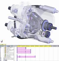 SolidWorks Animator 및 edrawings 로시뮬레이션 Animator 마법사를사용하여 COSMOSMotion 시뮬레이션을키프레임으로 SolidWorks