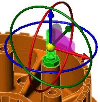 1 장 SolidWorks 기초 트라이어드 트라이어드는지오메트리에더잘부착되게기능이향상되었습니다. 중심원을이동하면트라이어드자체가아닌개체를끄는것이됩니다. 경우에따라트라이어드는더커지고회전링이표시됩니다. 회전모션을각에스냅할수있습니다. 링을오른쪽클릭하고다음옵션중하나를선택합니다. 끌때스냅 90 회전 180 회전 도움말에서트라이어드를참조하십시오.