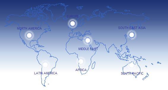 Benefits of a Global Deployment 여러로컬구축과비교하였을때, 고객정보레코드를위한유일한시스템