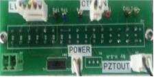 3) "PZT OUTPUT" 은 PZT 드라이버보드에서 PZT Actuator로보내는출력으로, 드라이버에서 "PZT CTRL INPUT" 을증폭하여 0~100V로내보낸다.