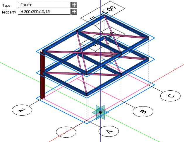 Step Modeling 6) Grid Based Modeling - 메인메뉴에서 [Model] 탭 >