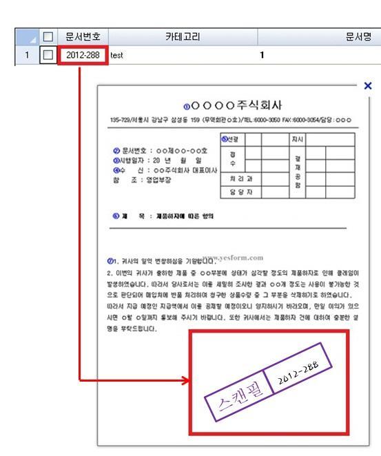 사용예 종이문서가졲재하는등록문서에대해서만문서입고관리가가능합니다. 1. 문서등록 : 종이문서를스캔하여등록하거나종이문서가존재하는 PC 파일을 e-cabinet 에문서등록합니다.