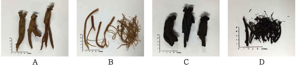 증숙삼의인삼사포닌 275 를이용한생화학적인방법 21,22) 에의해서인삼프로사포게닌고농도함유제제가개발되고있고, 그활성성분으로 ginsenoside Rg 5, Rg 6, Rk 1, Rk 3, Rh 4, F 1, F 4 등의프로사포게닌성분이주목받고있다.