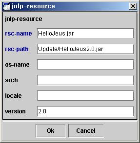 ClientApplication 497 Updating the Application version 20 [ 17] 17 JAR resource path : Java Web Start jnlp 20 JNLPMainxml <jnlp-resource-config> <jnlp-resource> <rsc-name>hellojeusjar</rsc-name>