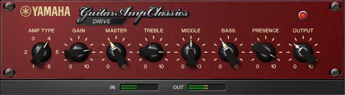 Cubase 시리즈프로그램의이펙트슬롯에 VST 플러그인버전의 Guitar Amp Classics 를할당할때에도 [Distortion] 카테고리에서선택합니다 ( 기본설정의경우 ). 샘플속도가 176.4kHz 또는 192kHz 로설정된경우기기에내장된 Guitar Amp Classics 를사용할수없습니다.