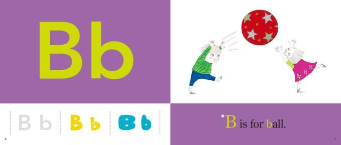 T: What sound does the letter B make? B says C: [b], [b] T: Excellent!