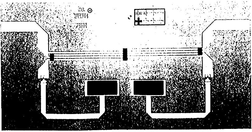 램프도핑구조의 n 영역을가진바랙터를이용하여 ( 그림 3-5-49) 과같이구성한이상기 가보고되었다. 이이상기의삽입손실은 1.6dB 이며, 0 8V의바이어스전압을변화시켜 서 0 230 의위상변화를얻었다. 1985 년에 ( 그림 16) 과같이역방향바이어스된쇼트키-장벽다이오드를주기적으로배치한 모놀리딕디지탈다이오드이상기가개발되었다.