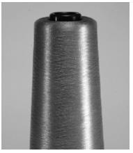 Technical Data Fiber diameter(μm) 12 Weight(m/kg) 0.3~0.36 0.9~1.08 1.8~2.16 3~3.6 Elongation(%) 2.2 2.5 2.6 2.6 Resistance(Ω/m) 22±5 5 Stainless Steel Fiber Blended Yarn. Model No.