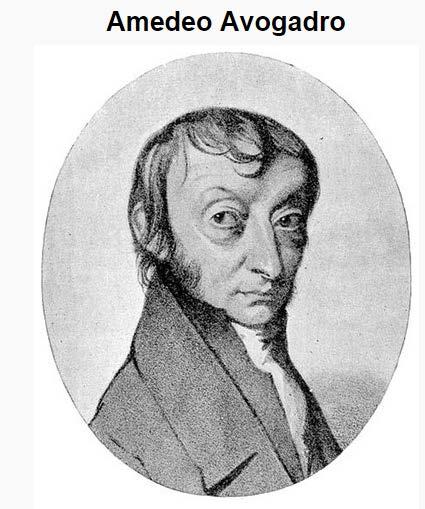 부피와몰수의관계식 아보가드로의법칙 (Avogadro s law, 1811 년 ): 일정압력과일정온도에서기체의부피는몰수에정비례