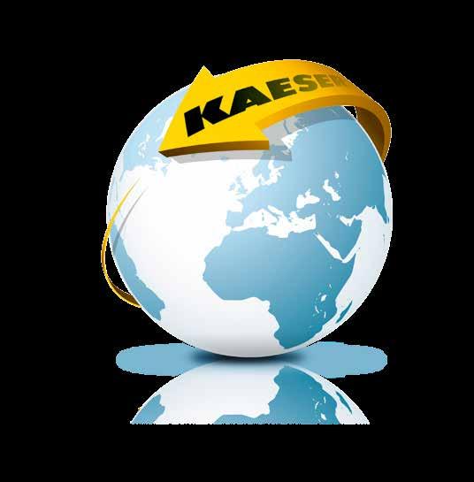 세계를무대로 KAESER KOMPRESSOREN 은세계최대의압축공기시스템제공업체겸압축기제조업체로서전세계에광범위한지사, 자회사및공인파트너네트워크를형성하고있습니다.