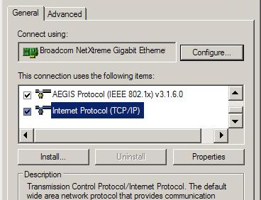 단계 1: 프로젝터의랜기능에서 IP 주소 (192.168.0.100) 를찾습니다.