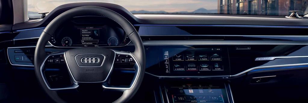 Audi A8 L 12 13 당신이누릴수있는최상의편안함 Audi A8 L에오르면럭셔리한공간과아름다운실내가운전자를맞이합니다.