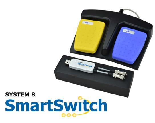 THE EQUIPMENT SYSTEM 8 SmartSwitch SYSTEM 8 SmartSwitch 는 ABI 의 SYSTEM 8 Ultimate 소프트웨어및테스트장비와함께작동하도록설계된프로그래밍가능한 2 채널의 USB 인터페이스를갖는디바이스입니다.