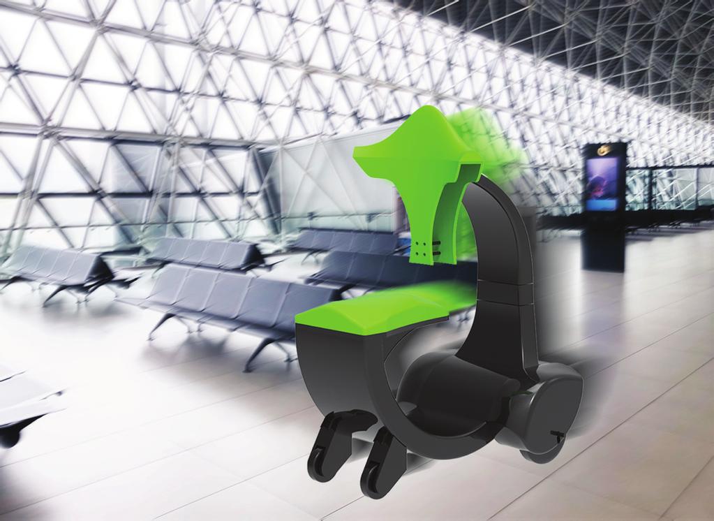 3.2. Design features Hug2Go is the indoor personal mobility, finding passenger through self-driving and going to place by a new way of steering.