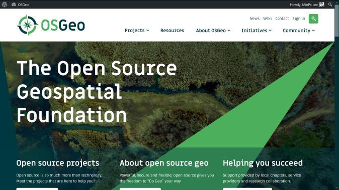 OSGeo 와오픈소스 GIS OSGeo(Open