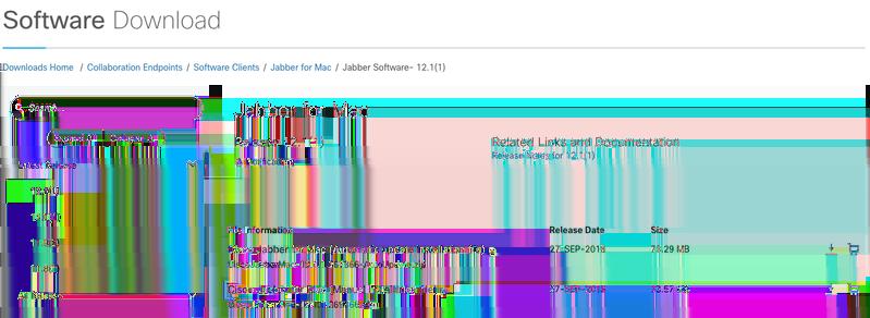 Jabber 다운로드 먼저원하는웹브라우저를열고 https://software.cisco.com/download/home 으로이동합니다. 다운로드홈페이지에서 Mac 용 Jabber 를검색하면됩니다.