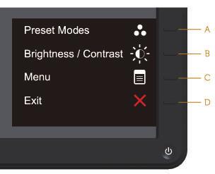 OSD 메뉴사용하기. 밝기 / 명암키를사용하여 " 밝기 " 와 " 명암 " 조절메뉴에직접액세스합니다.