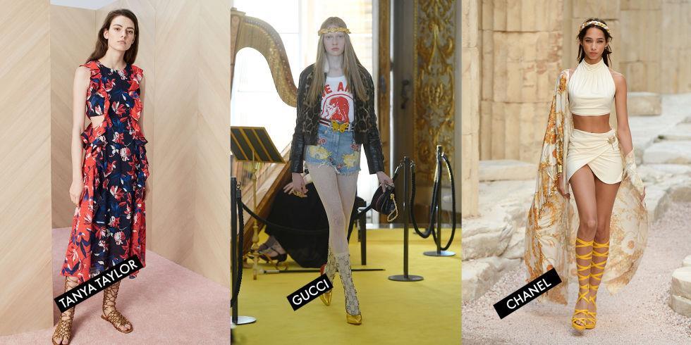 Grecian Vibes Lace-up gladiator sandals are about to be back in a big way, thanks to the Ancient Greece trend we saw at Gucci