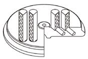 7. 로터및액세서리정보 Rotor Tube Required Bore Ø x L (mm) Max. RPM(rpm) Capacity Adaptor Radius (mm) Max. RCF (xg) Hole angle : 45 Max. Capacity : 32 x 0.