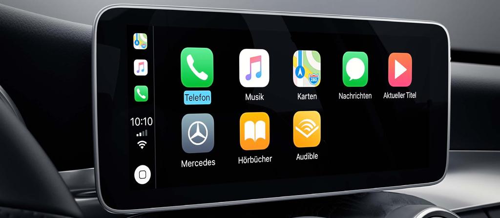 Convenience 스마트폰통합패키지 스마트폰통합패키지는 Apple CarPlay 및 Android Auto 를통해운전자의스마트폰을차량미디어시스템과연동합니다.