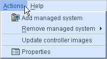 그림 B-5 RAID 스토리지보기 알림관리자작업보기 도구모음에서 Configure 를클릭하고원하는시스템을선택한다음