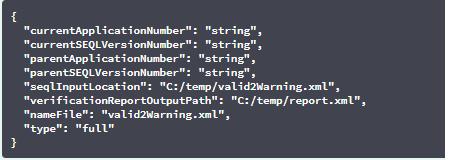 WIPO Sequence Validator 작업매뉴얼 4. 콜백엔드포인트요청 Validator 에대한콜백엔드포인트에의해이루어진요청은파일위치및검증처리를자세히 설명하는다음매개변수를포함해야한다 : 검증요청의 "seqlinputlocation" 필드는검증할 XML 서열목록의경로를표시하도록설정해야한다.