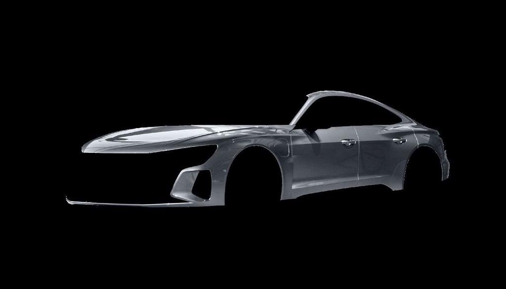 RS e-tron GT Detailed Information Daytona Gray, pearl effect Mythos Black, metallic effect Ibis