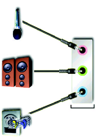 Jack-Sensing 및 UAJ 소개 Jack-Sensing 은 오디오 커넥터 오류 탐지 기능을 제공합니다. 참고 Windows 98/98SE/2000/ME 에서 Jack-Sensing 지원이 가능하게 하려면 먼저 Microsoft DirectX 8.