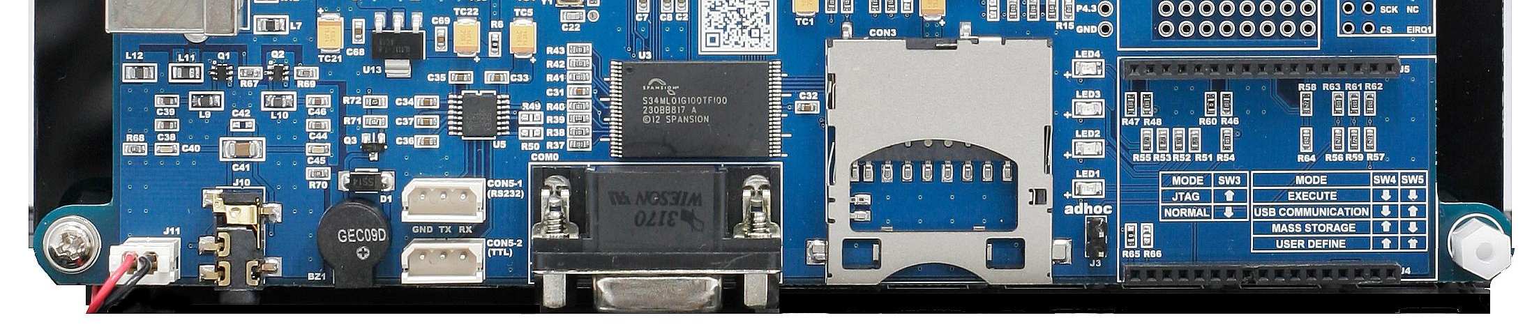 + 7 TFT LCD > < Adapter 5V/2A > < adc-171