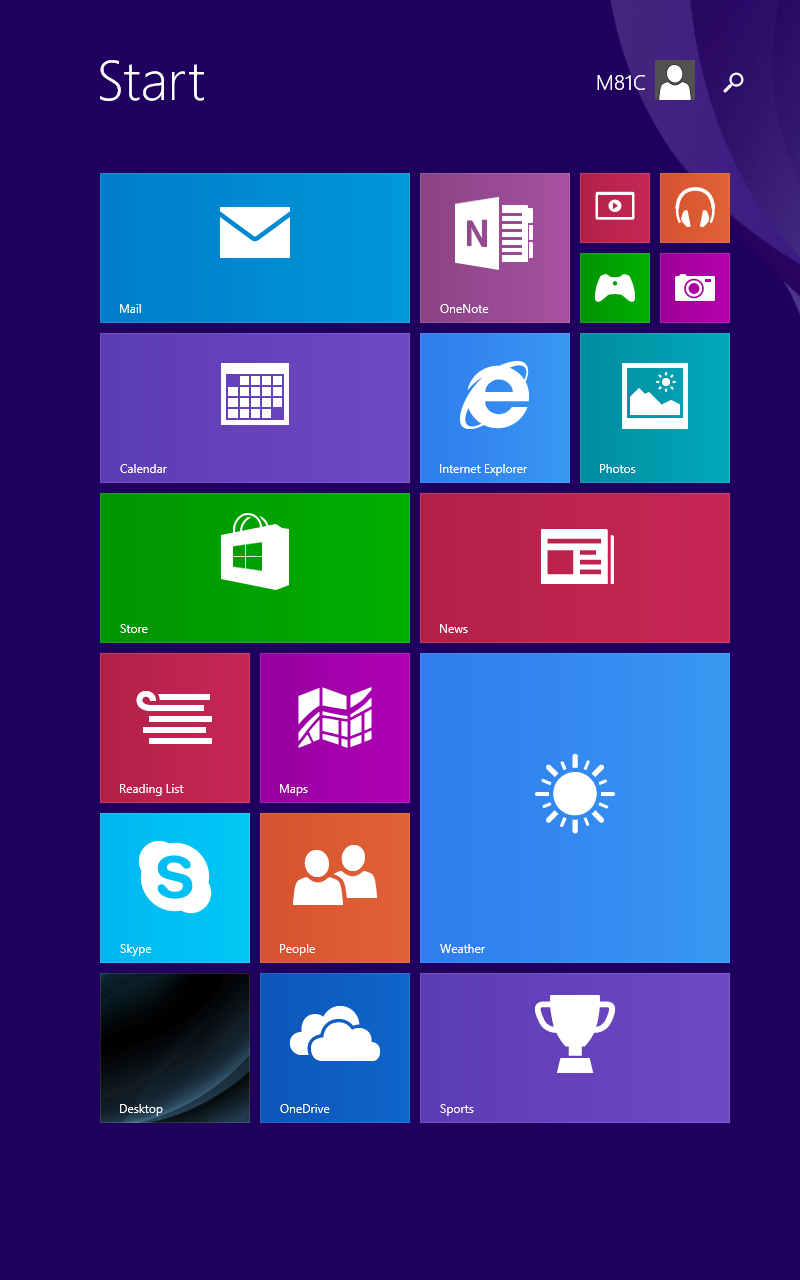 Windows 앱 이들은 시작 화면에 고정된 앱으로서 타일 형식으로 표시되어 쉽게 액세스할 수 있습니다.