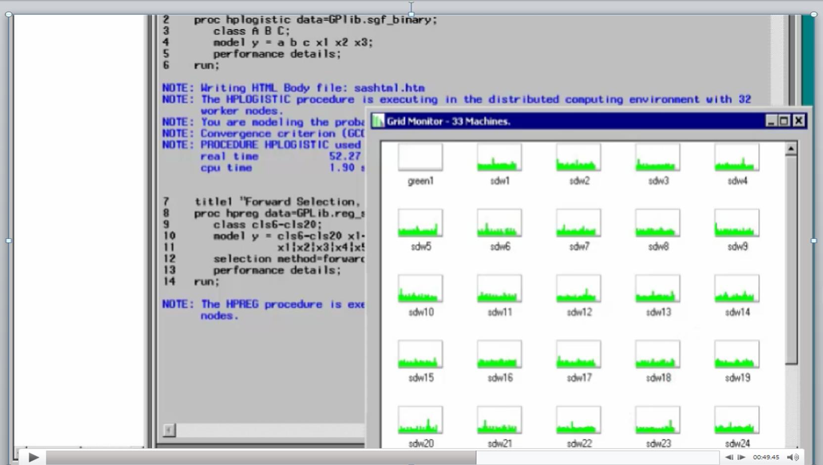 HPA In-Memory Analytics로 10억건 데이터에 대해