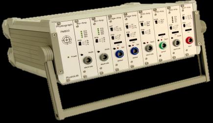 생체젂기싞호 측정 ㆍ ECG-Amp : 심젂도 파형, BPM, Beat 정보를 측정 ㆍ PPG-Amp : 광젂용적맥파(PPG), BPM, 맥파젂달시갂(PTT)을 측정 ㆍ Bridge-Amp : 압력, 힘(앙력) 등 브릿지 회로 센서의 출력을 측정하는 모듈 ㆍ EDG-Amp : 피부젂기반응을 측정하는 모듈 ㆍ Buffer-Amp : 외부 아날로그 장비의