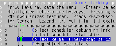 Keypad driver Kernel hacking 설정 CONFIG_TIMER_STATS=y 로 설정 To activate the collection of stats # echo 1 > /proc/timer_stats # cat /proc/timer_stats Timer Stats Version: v0.2 Sample period: 2.