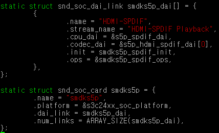 ALSA device list: #0: smdks5p