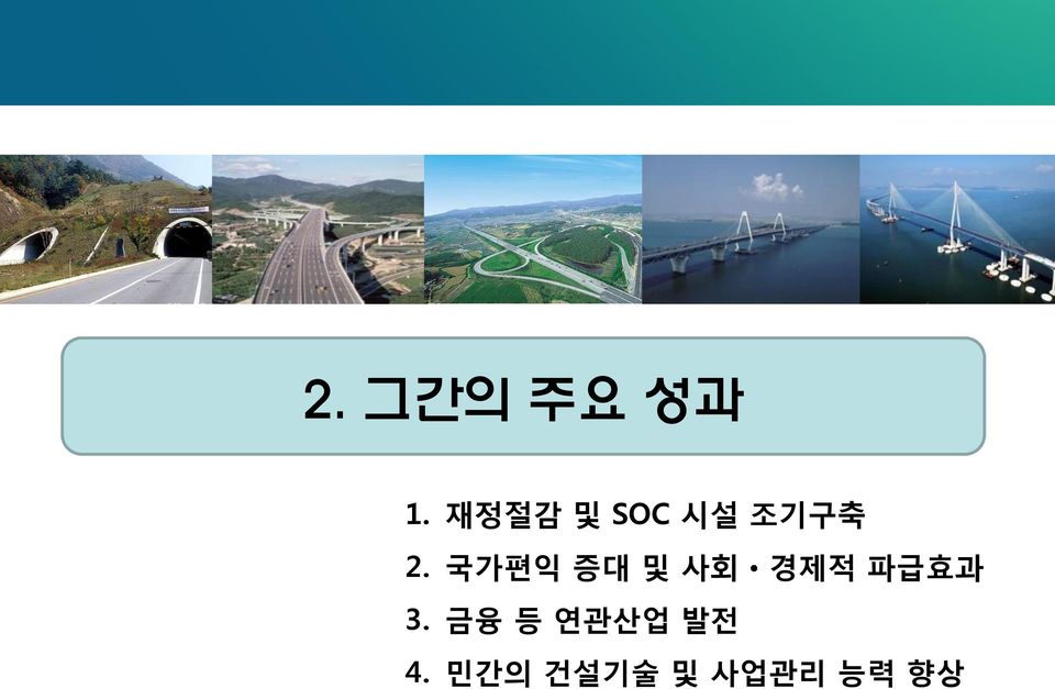 국가편익 증대 및 사회ㆍ경제적 파급효과 3.