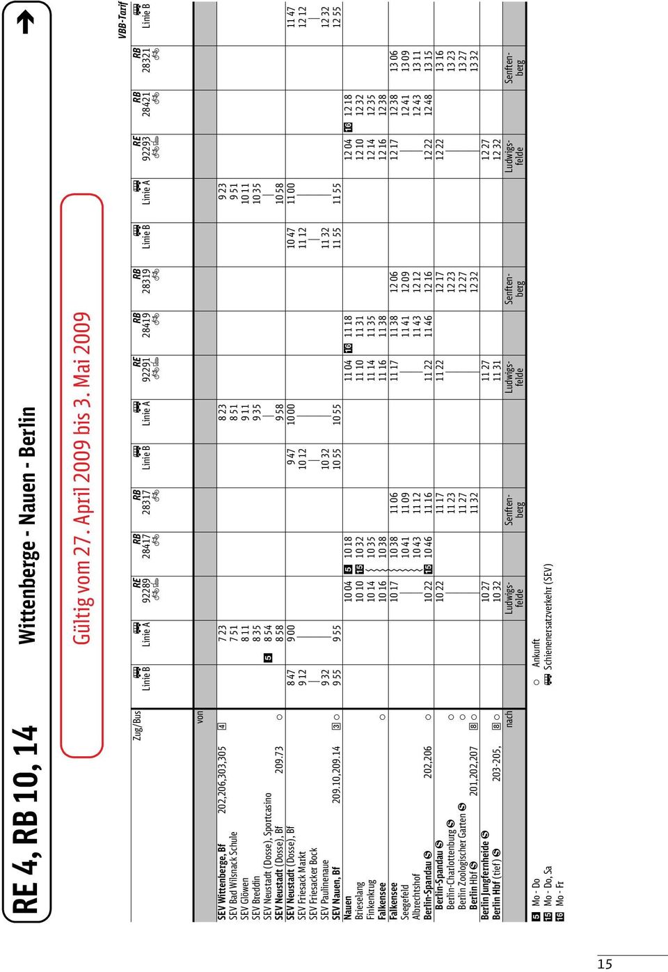 10 11 SEV Breddin 8 35 9 35 10 35 SEV Neustadt (Dosse), Sportcasino 8 54 SEV Neustadt (Dosse), B 209.