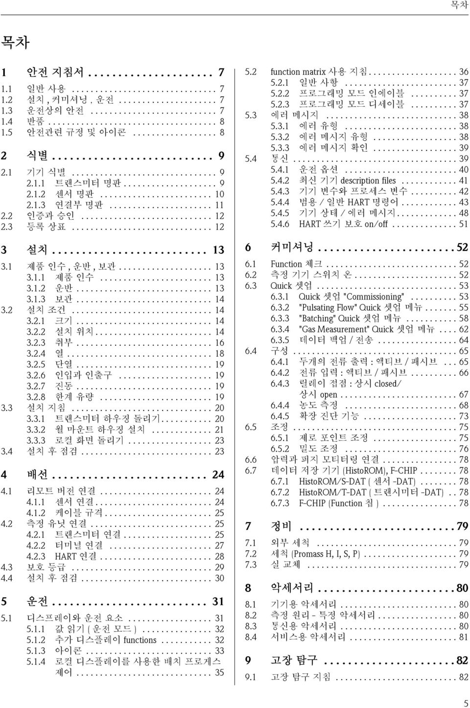 ..................... 11 2.2 인증과 승인............................ 12 2.3 등록 상표.............................. 12 3 설치.......................... 13 3.1 제품 인수, 운반, 보관.................... 13 3.1.1 제품 인수........................ 13 3.1.2 운반.