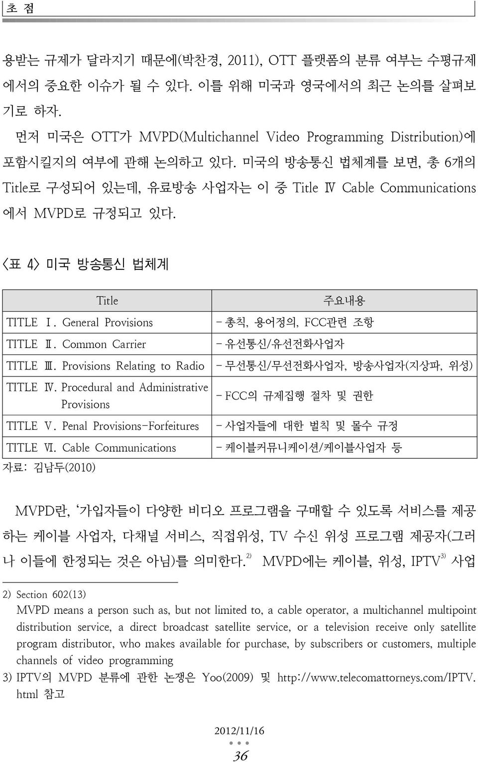 Provisions Relating to Radio TITLE Ⅳ. Procedural and Administrative Provisions TITLE Ⅴ. Penal Provisions-Forfeitures TITLE Ⅵ.