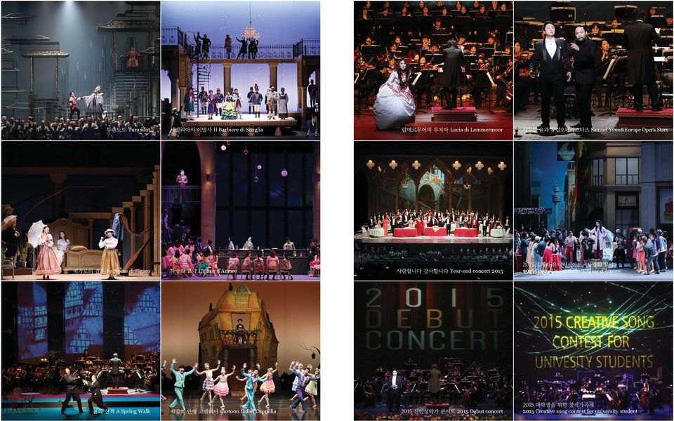 2015 Opera Universiade L'Elisir d'amore A Spring Walk Cartoon Ballet
