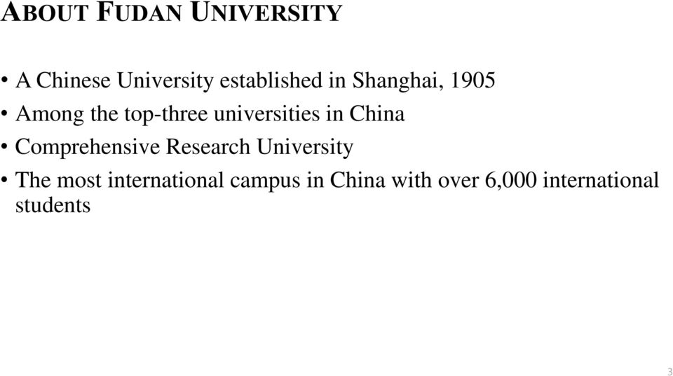 China Comprehensive Research University The most