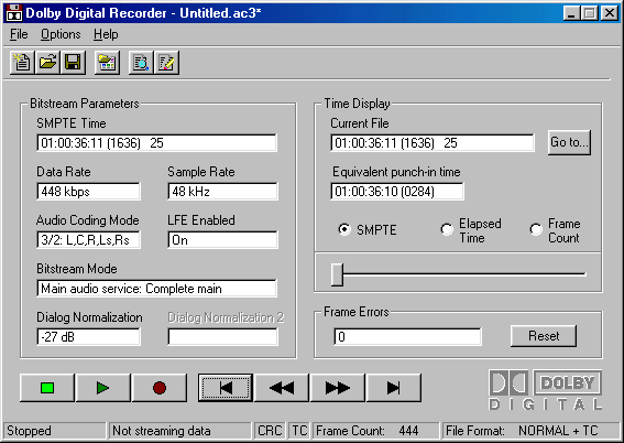 Dialnorm (Dialogue Level) < DP569 Dolby Digital AC-3