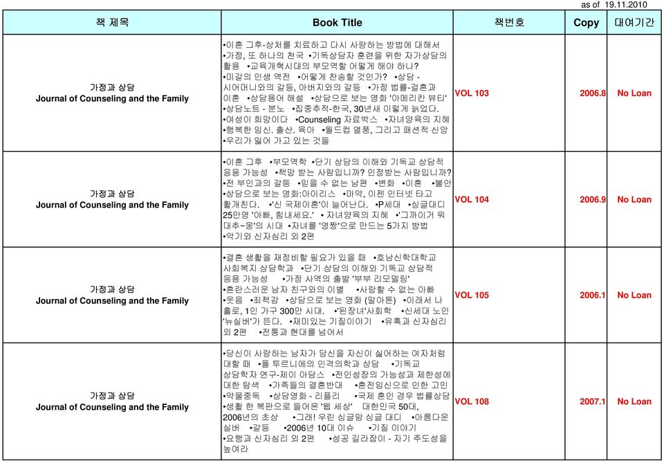 8 No Loan 이혼 그후 부모역학 단기 상담의 이해와 기독교 상담적 응용 가능성 책망 받는 사람입니까? 인정받는 사람입니까? 전 부인과의 갈등 믿을 수 없는 남편 변화 이혼 불안 상담으로 보는 영화:아이리스 마약, 이젠 인터넷 타고 활개친다. '신 국제이혼'이 늘어난다. P세대 싱글대디 25만명 '아빠, 힘내세요.