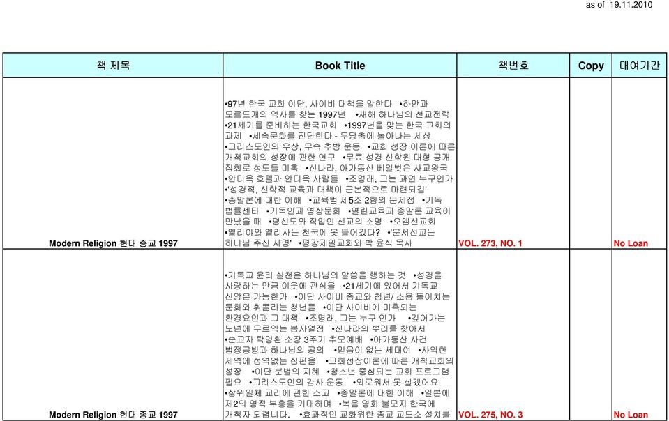 엘리야와 엘리사는 천국에 못 들어갔다? '문서선교는 하나님 주신 사명' 평강제일교회와 박 윤식 목사 VOL. 273, NO.