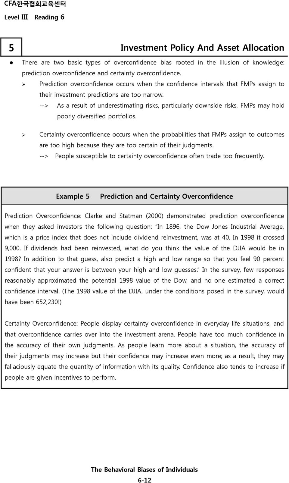 --> As a result of underestimating risks, particularly downside risks, FMPs may hold poorly diversified portfolios.