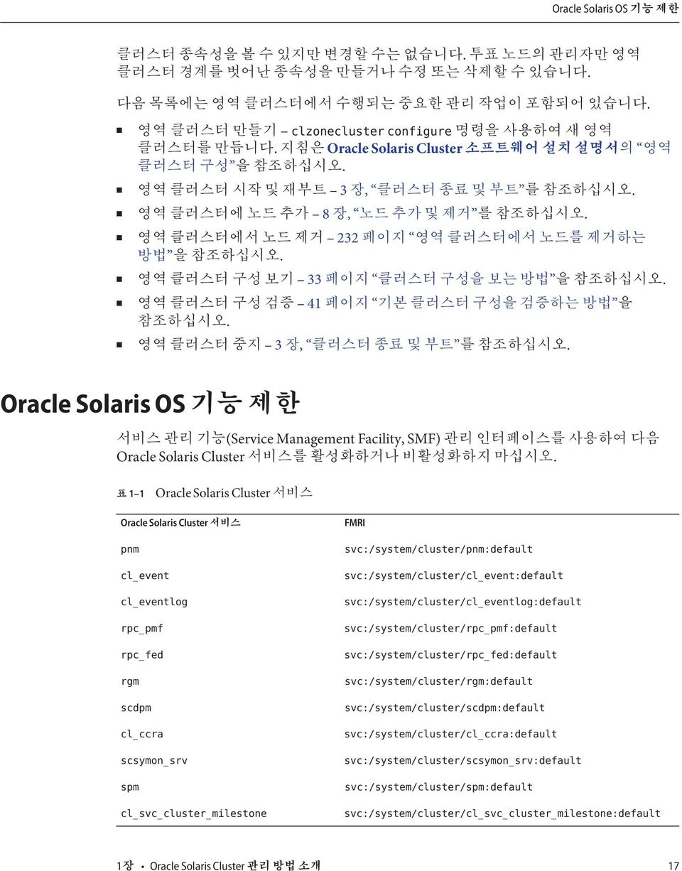 svc:/system/cluster/cl_event:default svc:/system/cluster/cl_eventlog:default svc:/system/cluster/rpc_pmf:default svc:/system/cluster/rpc_fed:default svc:/system/cluster/rgm:default