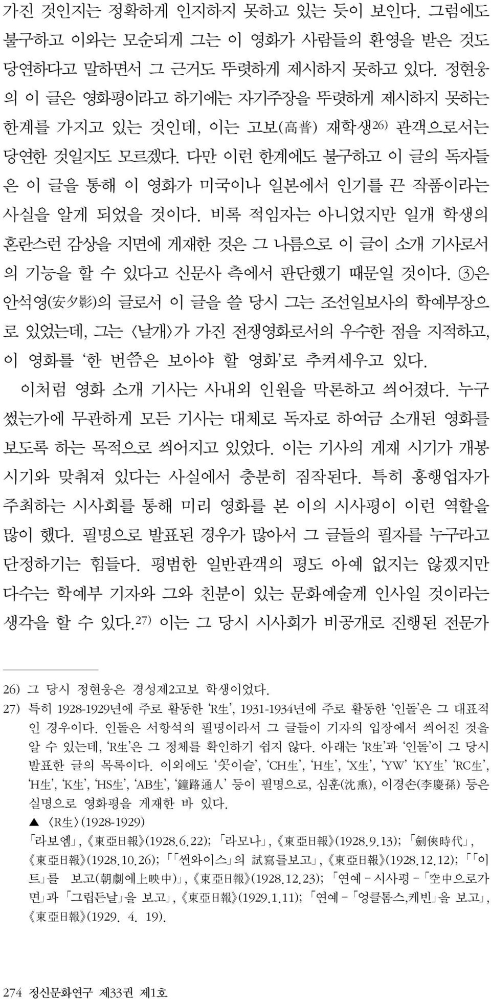 비록 적임자는 아니었지만 일개 학생의 혼란스런 감상을 지면에 게재한 것은 그 나름으로 이 글이 소개 기사로서 의 기능을 할 수 있다고 신문사 측에서 판단했기 때문일 것이다.