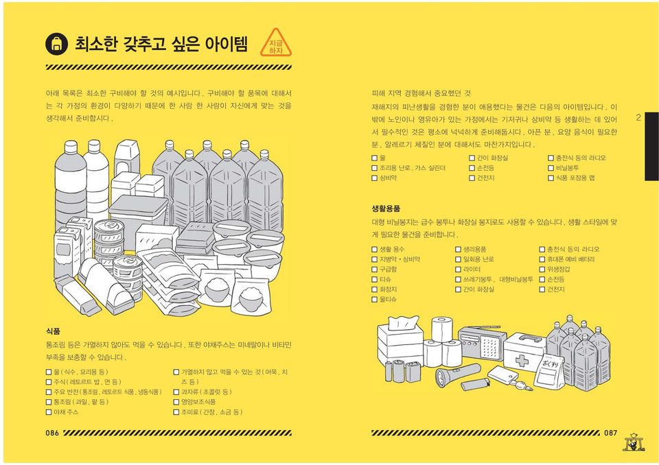 물 조리용 난로, 가스 실린더 상비약 간이 화장실 손전등 건전지 충전식 등의 라디오 비닐봉투 식품 포장용 랩 생활용품 대형 비닐봉지는 급수 봉투나 화장실 봉지로도 사용할 수 있습니다, 생활 스타일에 맞 게 필요한 물건을 준비합니다.