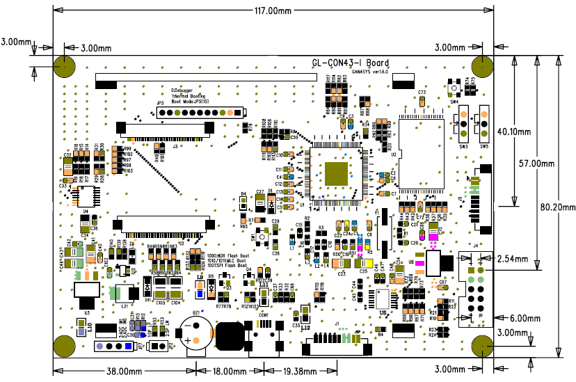 4. Control Board 치수