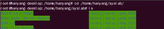 공유폴더확인 (VirtualBox) Virtual Linux 에서공유할폴더생성 >> mkdir /home/hanyang/syslab >> mount t vboxsf