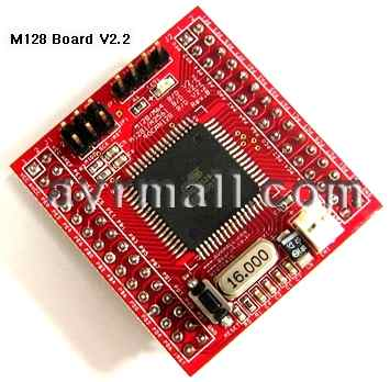 - 구매처 : AVRmall 社 =www.avrmall.com 다음부품들을 BreadBoard 에설치하고, 필요한추가회로를구성하여실습함. M128 Board V2.2 : ATmega128 의기본확장보드, 128K 플래시, 16MHz, 4.5~5.5V M128KN 보드 [M128 Board V2.2 업보드 ] : M128 Board V2.
